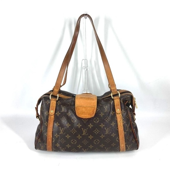Louis Vuitton Brown Monogram Shoulder Bag - Picture 2 of 10
